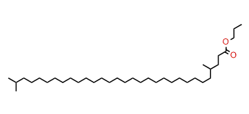 Propyl 4,30-dimethylhentriacontanoate